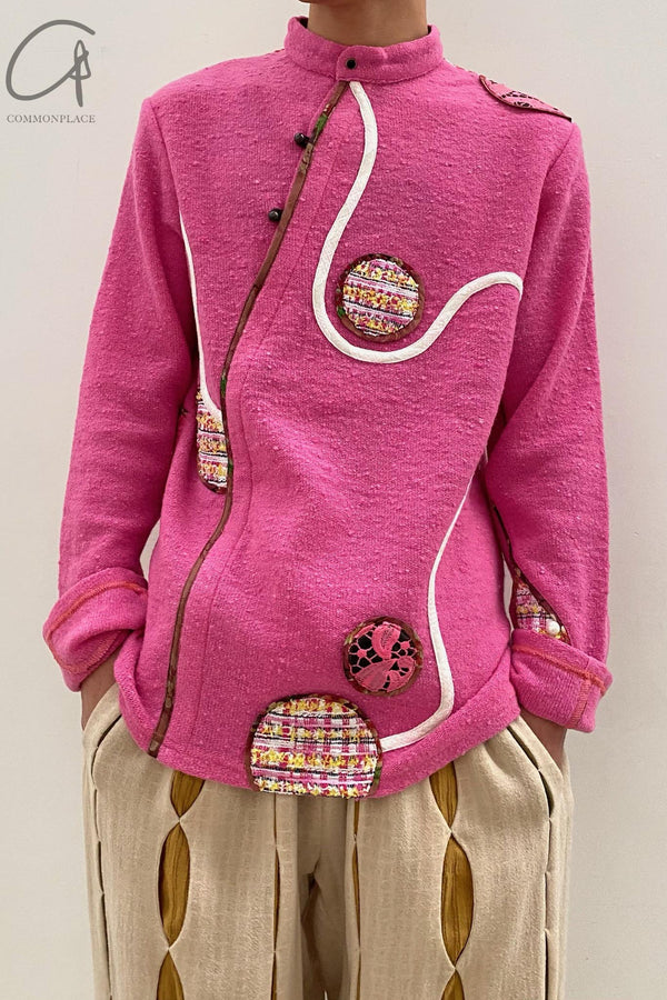 COMMUNS wild jelly top AW22-J221B pink